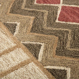 Barb Tribal Gold Large Area Rugs For Living Room Area Rugs LOOMLAN By LOOMLAN