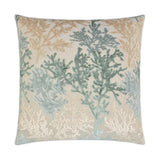 Barbados Laguna Grey Throw Pillow With Insert Throw Pillows LOOMLAN By D.V. Kap