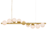 Barcarolle Linear Chandelier Chandeliers LOOMLAN By Currey & Co