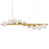 Barcarolle Linear Chandelier Chandeliers LOOMLAN By Currey & Co