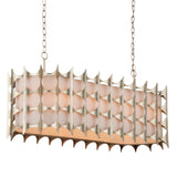 Bardi Oval Chandelier Chandeliers LOOMLAN By Currey & Co