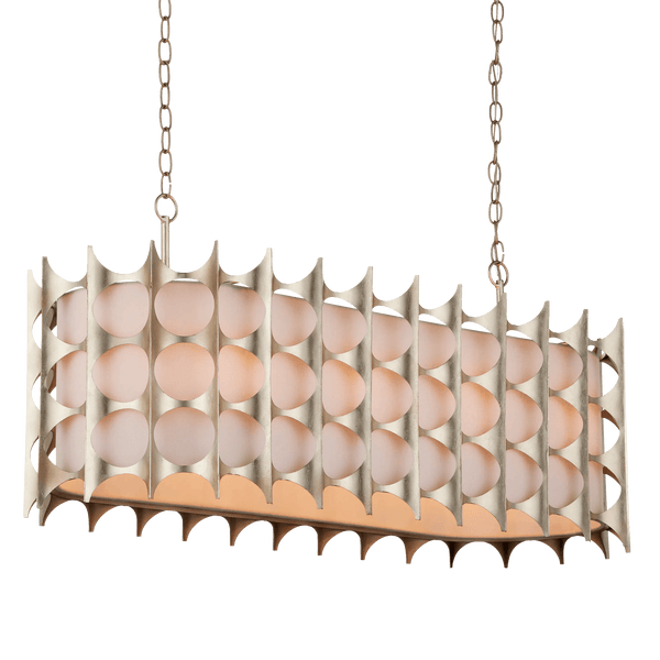 Bardi Oval Chandelier Chandeliers LOOMLAN By Currey & Co