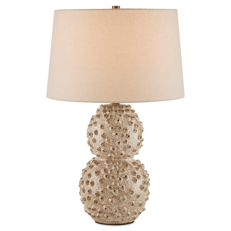 Barnacle Ivory Table Lamp Table Lamps LOOMLAN By Currey & Co