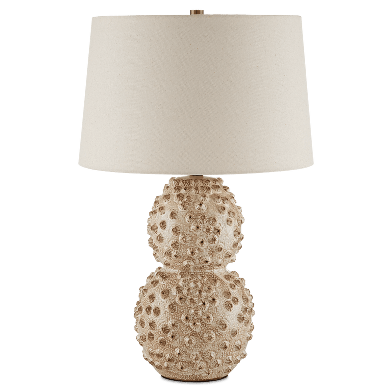 Barnacle Ivory Table Lamp Table Lamps LOOMLAN By Currey & Co