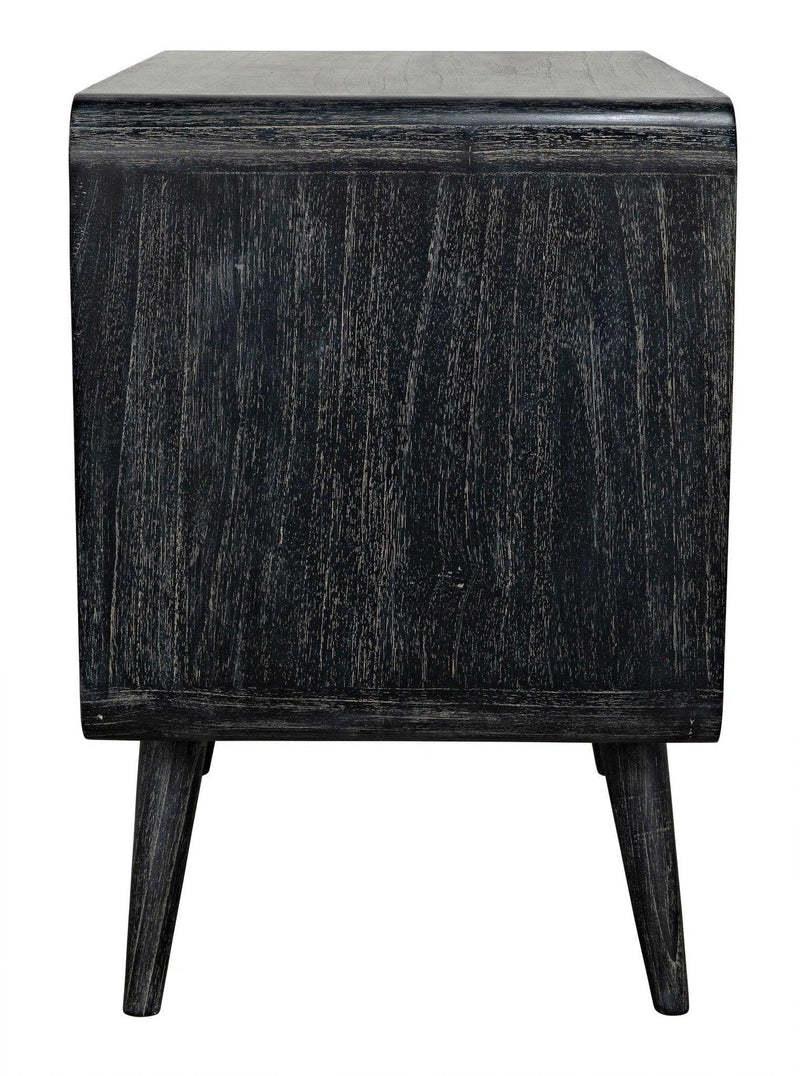 Bart Wood Black Chest Chests LOOMLAN By Noir