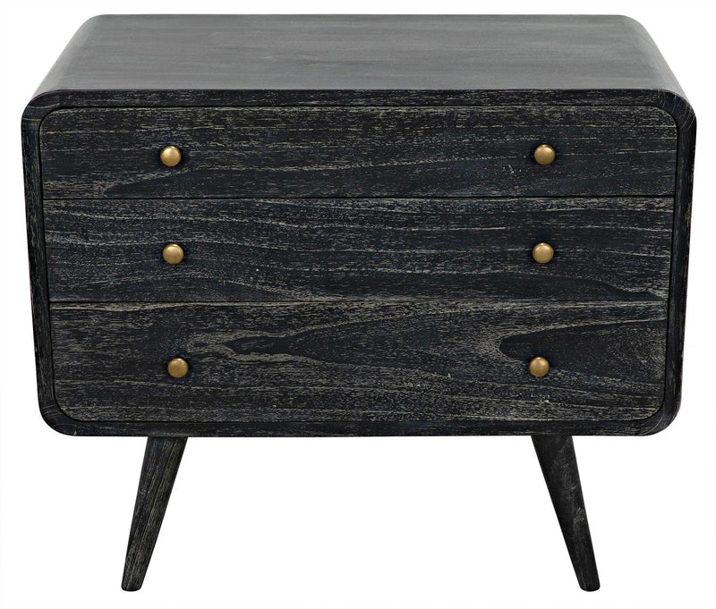 Bart Wood Black Chest Chests LOOMLAN By Noir