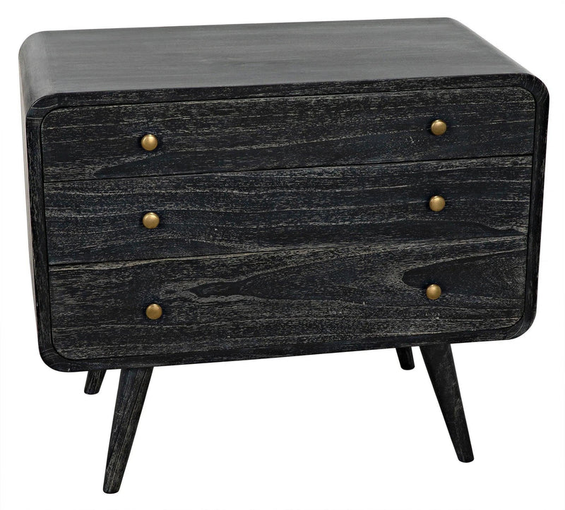 Bart Wood Black Chest Chests LOOMLAN By Noir