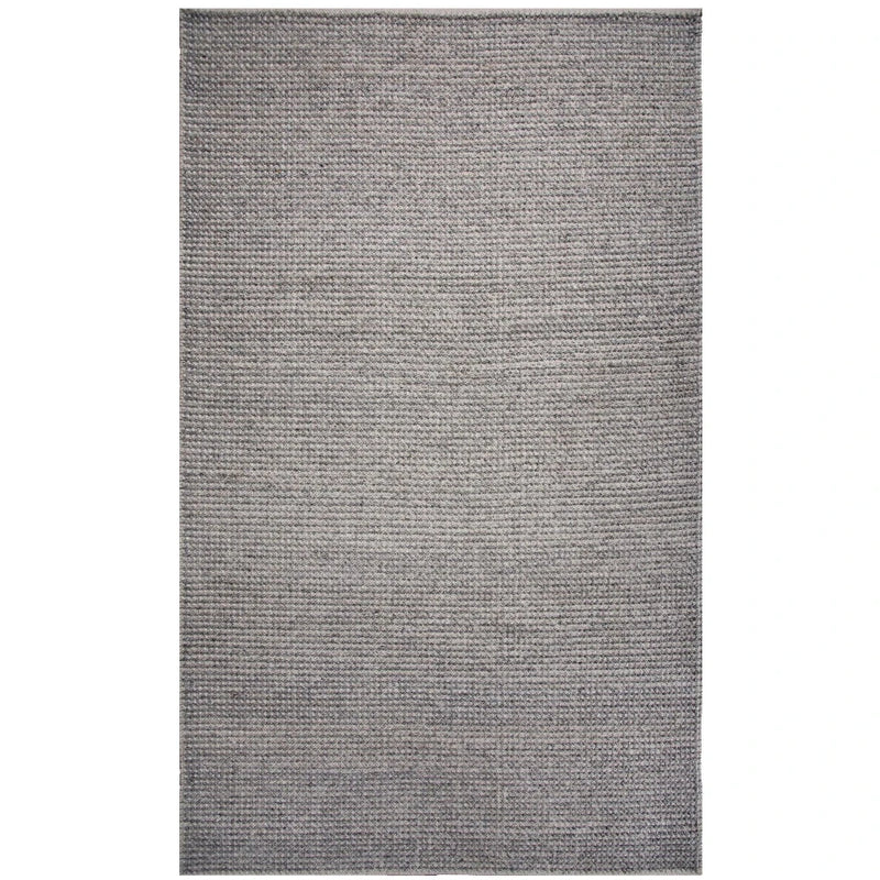 Bary 5x7 Indoor Outdoor Gray Patio Rug Outdoor Rugs LOOMLAN By LOOMLAN