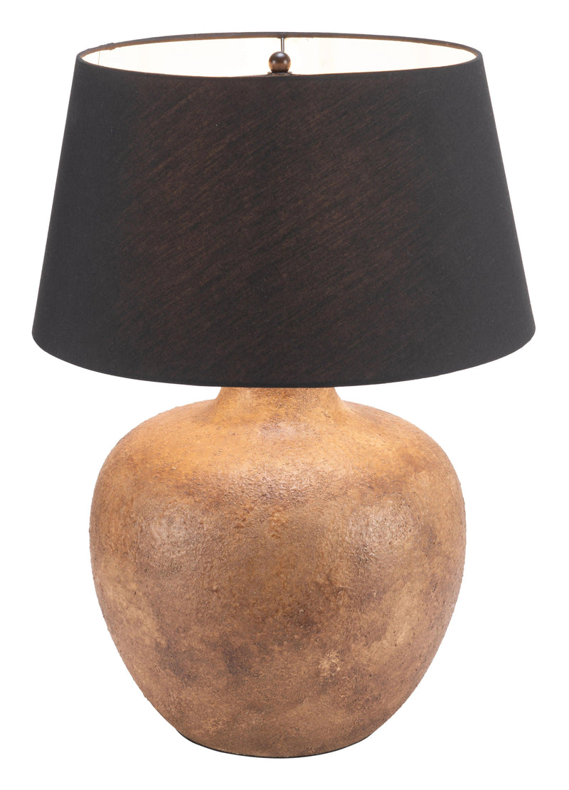 Basil Table Lamp Black Table Lamps LOOMLAN By Zuo Modern