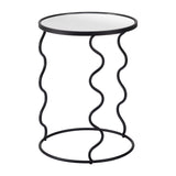 Bastia Side Table Black Side Tables LOOMLAN By Zuo Modern