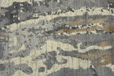 Batu Floral Gray Large Area Rugs For Living Room Area Rugs LOOMLAN By LOOMLAN