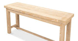 Bauhaus Console Table Reclaimed Wood Console Tables LOOMLAN By Sarreid