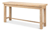 Bauhaus Console Table Reclaimed Wood Console Tables LOOMLAN By Sarreid