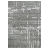 Baum Abstract Gray Large Area Rugs For Living Room Area Rugs LOOMLAN By LOOMLAN