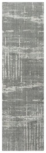 Baum Abstract Gray Large Area Rugs For Living Room Area Rugs LOOMLAN By LOOMLAN