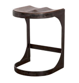 Baxter Wood and Steel Counter Stool Counter Stools LOOMLAN By Noir