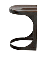 Baxter Wood and Steel Counter Stool Counter Stools LOOMLAN By Noir