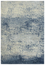 Baxy Abstract Blue Large Area Rugs For Living Room Area Rugs LOOMLAN By LOOMLAN