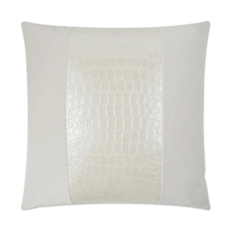 Bayou Ivory Throw Pillow With Insert Throw Pillows LOOMLAN By D.V. Kap