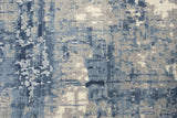 Baze Abstract Blue Large Area Rugs For Living Room Area Rugs LOOMLAN By LOOMLAN