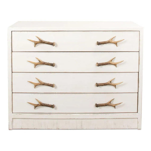 Beach House Antlers Commode Dressers LOOMLAN By Sarreid