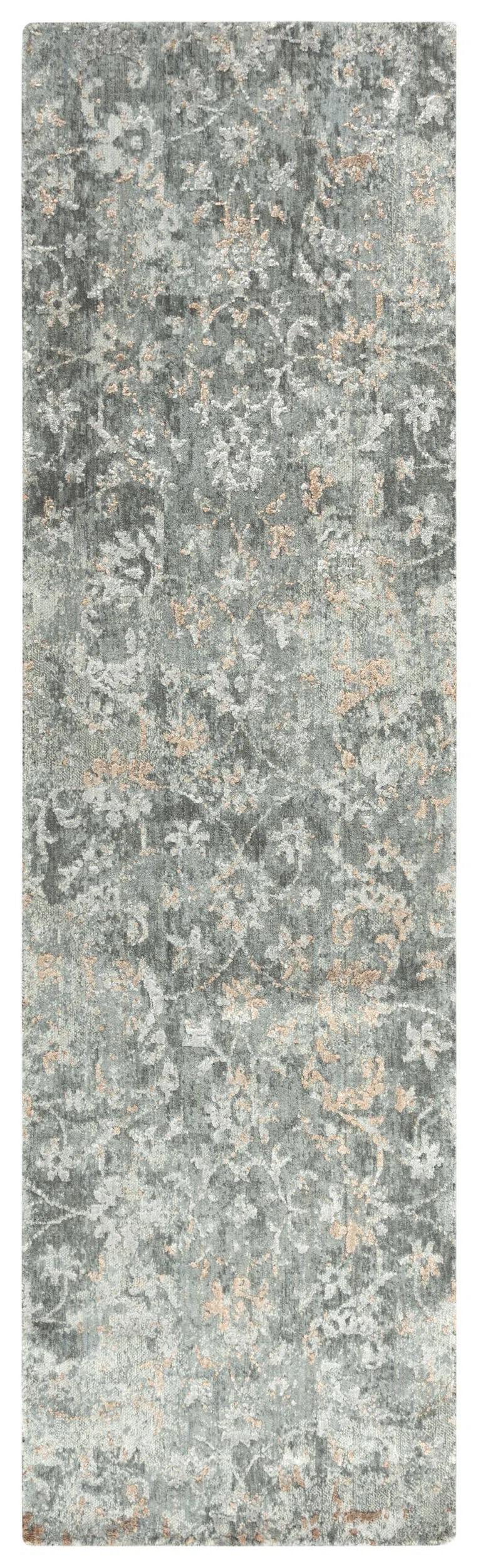 Beau Floral Gray Large Area Rugs For Living Room Area Rugs LOOMLAN By LOOMLAN