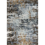 Beba Abstract Light Gray Large Area Rugs For Living Room Area Rugs LOOMLAN By LOOMLAN