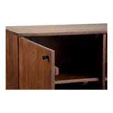 Beck Modern Solid Acacia Wood Sideboard for Dining Room Sideboards LOOMLAN By Moe's Home