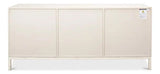 Becket Sideboard Antique White Buffet for Dining Room Sideboards LOOMLAN By Sarreid