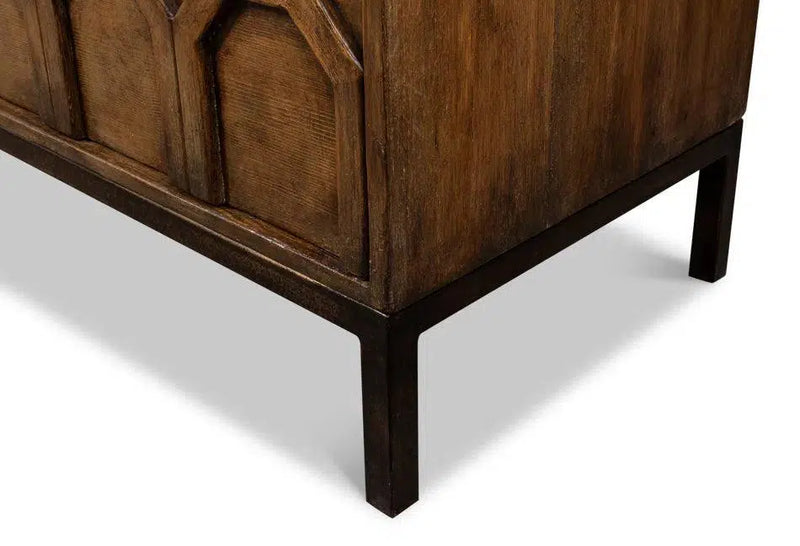 Becket Sideboard Brown Buffet for Dining Room Sideboards LOOMLAN By Sarreid