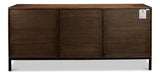 Becket Sideboard Brown Buffet for Dining Room Sideboards LOOMLAN By Sarreid