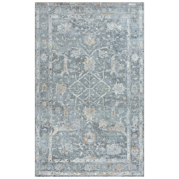 Bega Border Gray Large Area Rugs For Living Room Area Rugs LOOMLAN By LOOMLAN