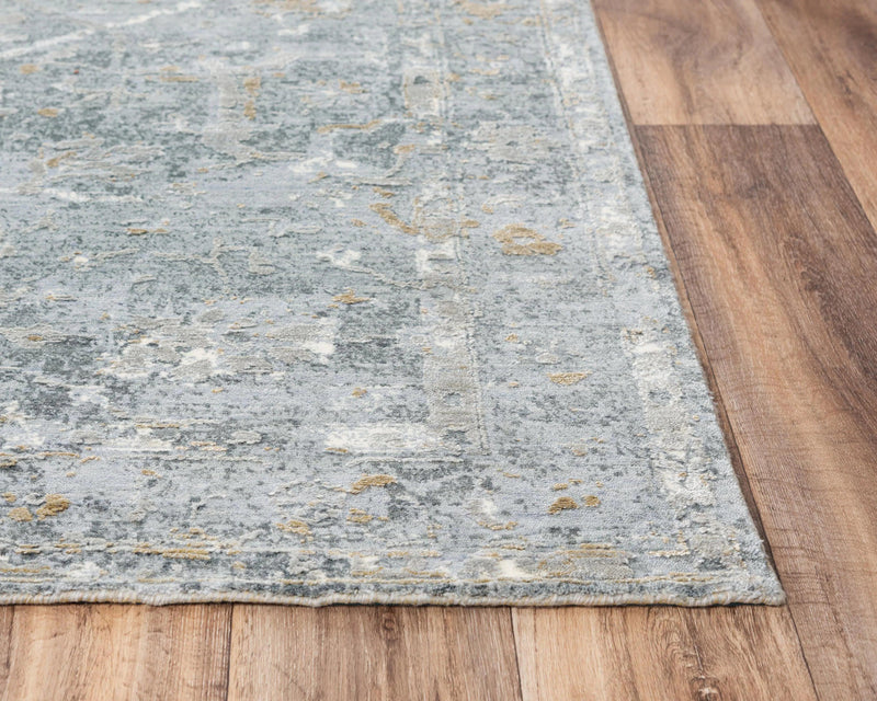 Bega Border Gray Large Area Rugs For Living Room Area Rugs LOOMLAN By LOOMLAN