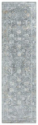 Bega Border Gray Large Area Rugs For Living Room Area Rugs LOOMLAN By LOOMLAN