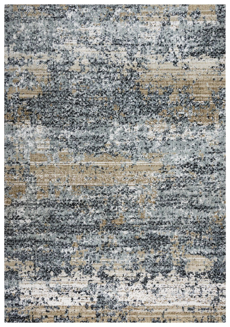 Begg Abstract Gray Large Area Rugs For Living Room Area Rugs LOOMLAN By LOOMLAN