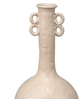 Beige Ceramic Babar Vase - Coastal Decor - Large Vases & Jars LOOMLAN By Jamie Young