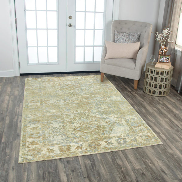 Bein Border Beige Large Area Rugs For Living Room Area Rugs LOOMLAN By LOOMLAN