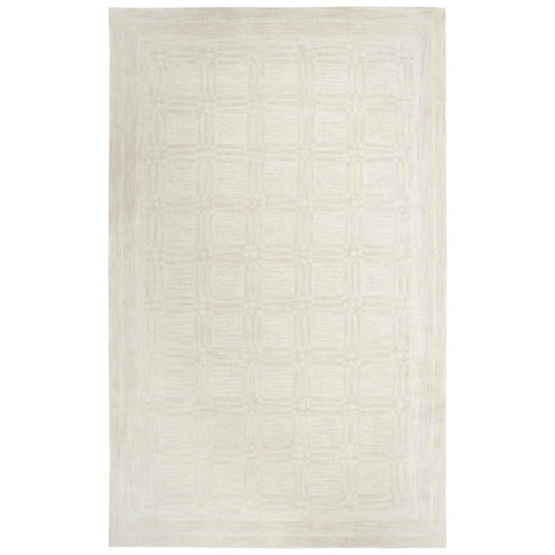 Bela Geometric Ivory Large Area Rugs For Living Room Area Rugs LOOMLAN By LOOMLAN