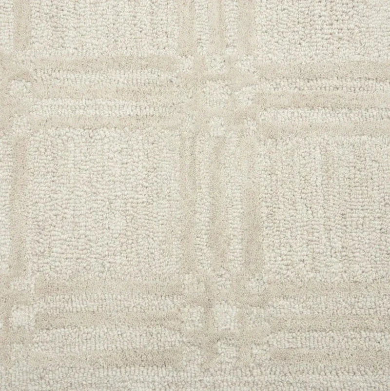 Bela Geometric Ivory Large Area Rugs For Living Room Area Rugs LOOMLAN By LOOMLAN