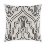 Belicourt Off-White Throw Pillow With Insert Throw Pillows LOOMLAN By D.V. Kap