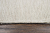 Bell Solid Ivory Large Area Rugs For Living Room Area Rugs LOOMLAN By LOOMLAN