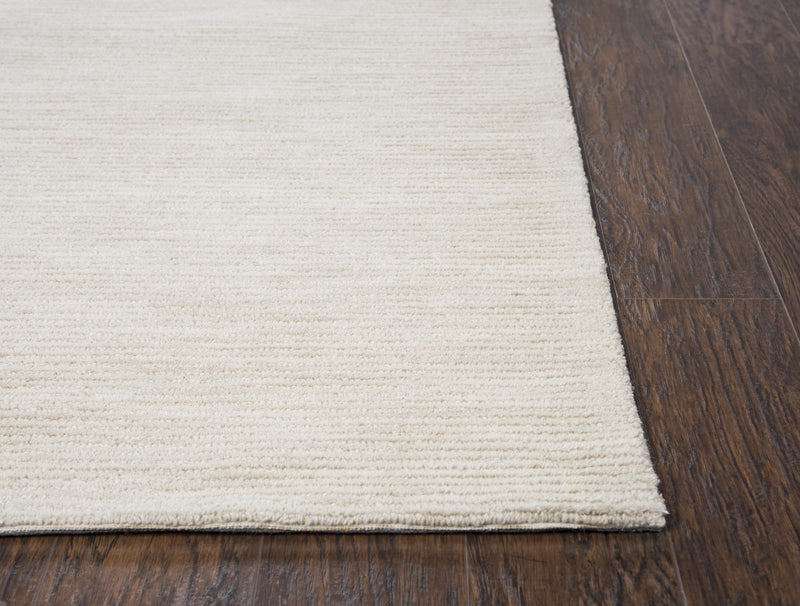 Bell Solid Ivory Large Area Rugs For Living Room Area Rugs LOOMLAN By LOOMLAN
