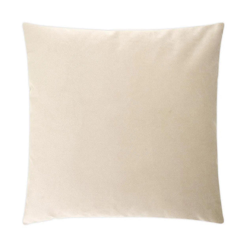 Bella Buckwheat Off-White Throw Pillow With Insert Throw Pillows LOOMLAN By D.V. Kap