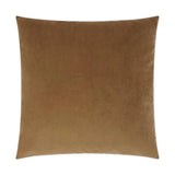 Bella Cognac Brown Throw Pillow With Insert Throw Pillows LOOMLAN By D.V. Kap