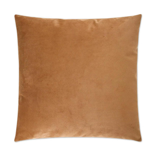 Bella Goldenrod Brown Throw Pillow With Insert Throw Pillows LOOMLAN By D.V. Kap