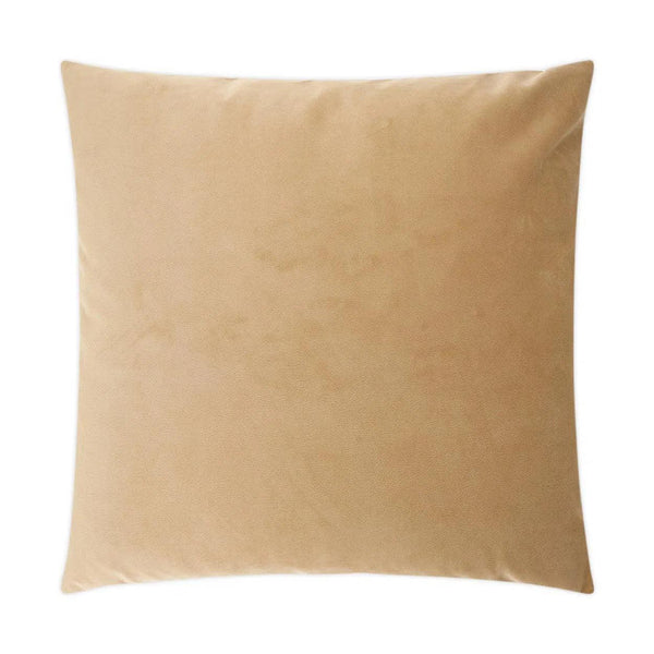 Bella Honey Brown Throw Pillow With Insert Throw Pillows LOOMLAN By D.V. Kap