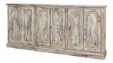 Bellagio Sideboard 96" Grey Oak Sideboards LOOMLAN By Sarreid