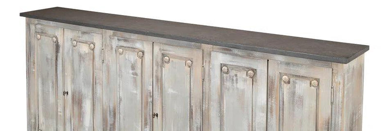 Bellagio Sideboard 96" Grey Oak Stn Grey Sideboards LOOMLAN By Sarreid