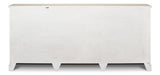 Bellagio Sideboard 96" White White Sideboards LOOMLAN By Sarreid