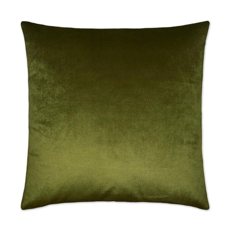 Belvedere Aloe Solid Green Large Throw Pillow With Insert Throw Pillows LOOMLAN By D.V. Kap